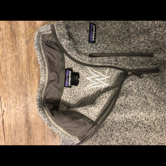 Patagonia Men's Better Sweater 1/4 Zip Pullover with WWE LOGO - Picture 4 of 7